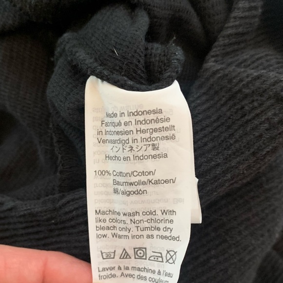 Madewell Texture & Thread Black Wide-Leg Jumpsuit, Womens Size Small - Picture 13 of 13